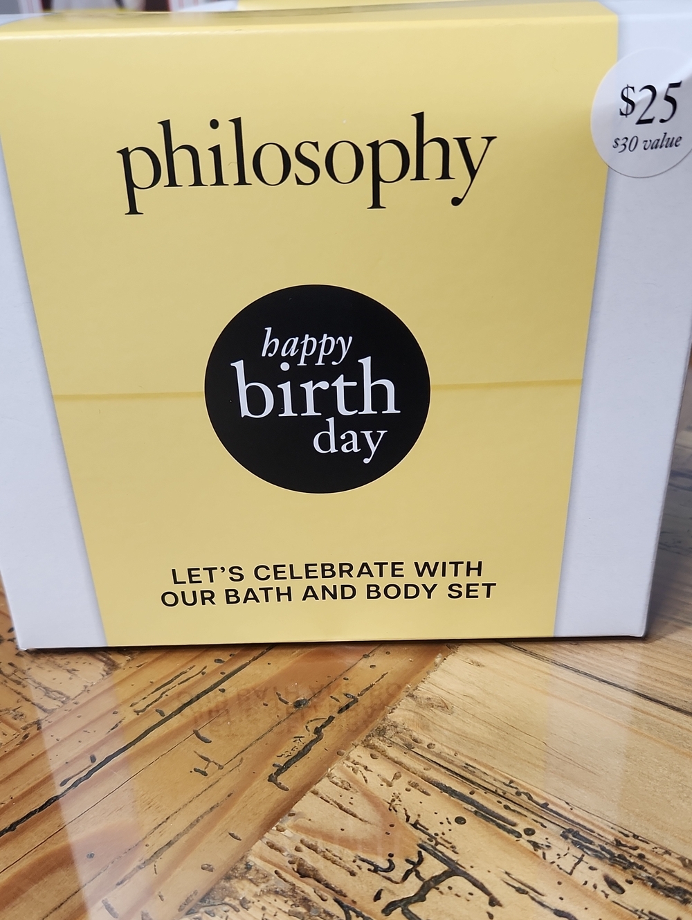 Philosophy Happy Birthday Gift Set Vanilla Birthday Cake Shower Gel Fresh Cream